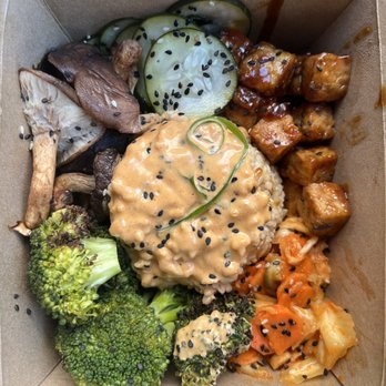 Blossoming Lotus Cafe - a box of food - Vegan Near Me - Portland, Oregon
