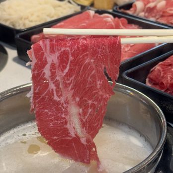 Spring Shabu-Shabu - beef rib eye - Japanese Near Me - Flushing, New York