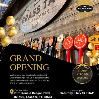 The Brass Tap - Sports Bars Near Me - Leander, Texas The Brass Tap - Sports Bars Near Me - Leander, Texas