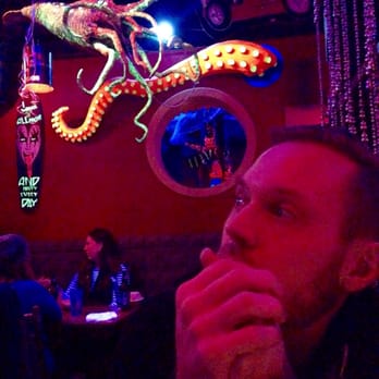 The Eatery - Catch yourself in a staring contest with a light up whale made of recycled cd jewel cases... - Japanese Near Me - Vancouver, British Columbia