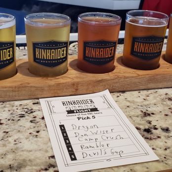 Kinkaider Brewing - Flight - Breweries Near Me - Lincoln, Nebraska Kinkaider Brewing - Flight - Breweries Near Me - Lincoln, Nebraska