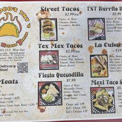 Tinoco's TNT Tacos Nachos Tortas