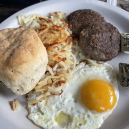 One egg breakfast add sausage