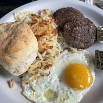 Alto Cafe - One egg breakfast add sausage - American Near Me - Alto, New Mexico