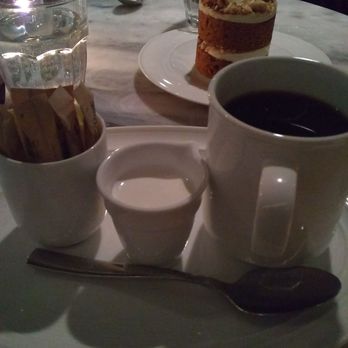 Porter Kitchen & Deck - Coffee and it doesn't taste like Starbucks, thank goodness! - New American Near Me - Chicago, Illinois
