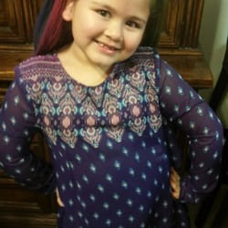 Travis Elementary School - Crazy hair day at school.