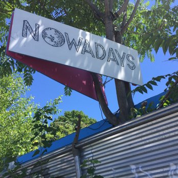 Nowadays - The sign outside - Beer Gardens Near Me - Ridgewood, New York