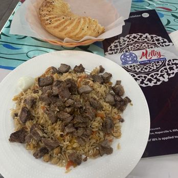 Milliy Family Restaurant - Palov and bread - Uzbek Near Me - Naperville, Illinois