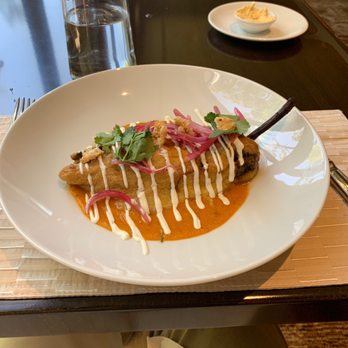 Tribute at The Houstonian - Chile rellenos - Desserts Near Me - Houston, Texas Tribute at The Houstonian - Chile rellenos - Desserts Near Me - Houston, Texas