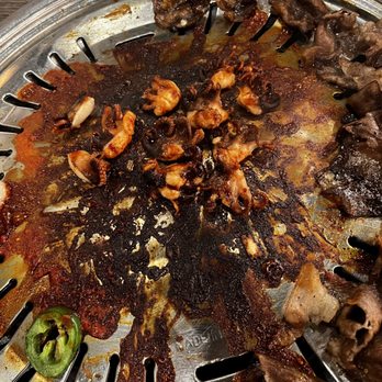TK92 Korean BBQ - Spicy octopus! - Korean Near Me - San Gabriel, California