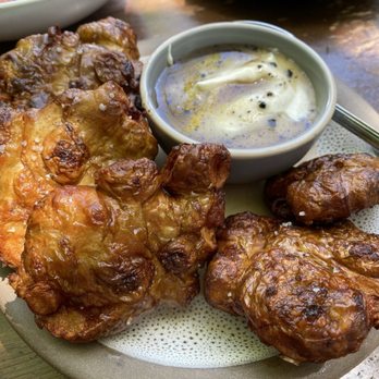 The Charter Oak Restaurant - Sunchoke Tostones, amazing! - New American Near Me - St Helena, California The Charter Oak Restaurant - Sunchoke Tostones, amazing! - New American Near Me - St Helena, California