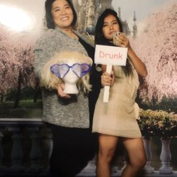 Delos Events - Delos events photo booth with magic kingdom backdrop!