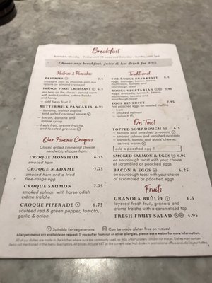 Menu photo 2 Cafe Rouge - Greenwich Greenwich, XGL Menu photo 2 Cafe Rouge - Greenwich Greenwich, XGL