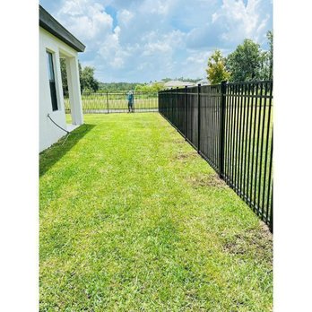 Purity H2O - Newly Installed Beautful Black Aluminum Through Fencing. - Water Purification Services Near Me - Mulberry, Florida Purity H2O - Newly Installed Beautful Black Aluminum Through Fencing. - Water Purification Services Near Me - Mulberry, Florida