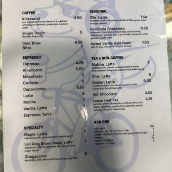 10 Speed Coffee - Menu IG: @ammysalamii - Coffee & Tea Near Me - Los Angeles, California 10 Speed Coffee - Menu IG: @ammysalamii - Coffee & Tea Near Me - Los Angeles, California