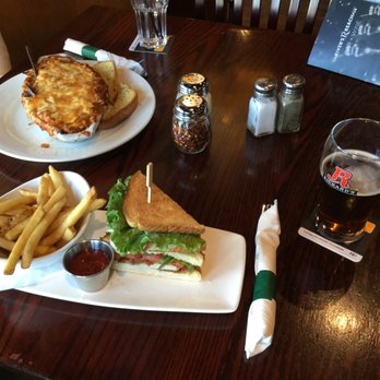The River's Reach Pub - A quick photo of our table & offerings before unwrapping napkins and digging in!! - Pubs Near Me - New Westminster, British Columbia The River's Reach Pub - A quick photo of our table & offerings before unwrapping napkins and digging in!! - Pubs Near Me - New Westminster, British Columbia