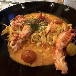 Lobster linguini Lobster linguini