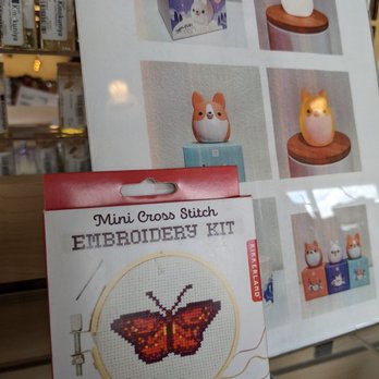 Kinokuniya - Embroidery kit. - Bookstores Near Me - Austin, Texas