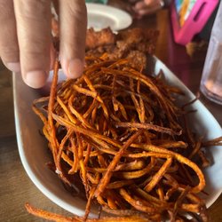 Speakeasy - Kids meal. Chicken tenders and sweet potato shoestring fries