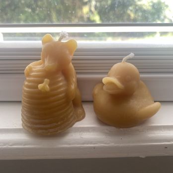 Keys' Meads - Duck and bear handcrafted candles (around $6 each) - Meaderies Near Me - Key Largo, Florida