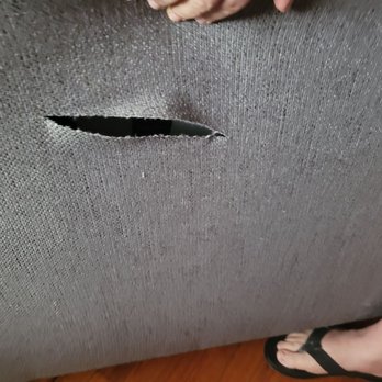 Ashley HomeStore - Claim covers punctures, but now they claim it doesn't.  LIES - Furniture Stores Near Me - Valley Stream, New York