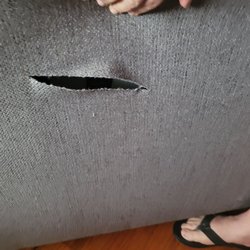 Ashley HomeStore - Claim covers punctures, but now they claim it doesn't.  LIES