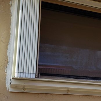 Assured Storm Protection - Drilled multiple holes not patched and the unprofessional sealing - Windows Installation Near Me - Pompano Beach, Florida Assured Storm Protection - Drilled multiple holes not patched and the unprofessional sealing - Windows Installation Near Me - Pompano Beach, Florida