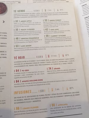 Menu photo 2 Tea Connection Buenos Aires, C