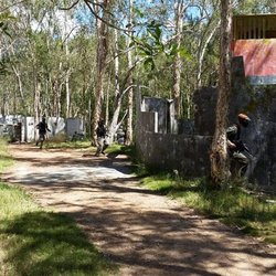 Mango Hill Skirmish - 5 metre tower. Shoot 360 degrees from the top level.