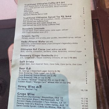 Cafe Colucci - Menu as of March 2024 - Ethiopian Near Me - Oakland, California Cafe Colucci - Menu as of March 2024 - Ethiopian Near Me - Oakland, California