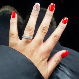 Acrylic fill in, Gel Mani