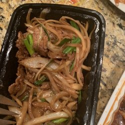 China Cafe - Mongolian Beef - soooooo many onions!