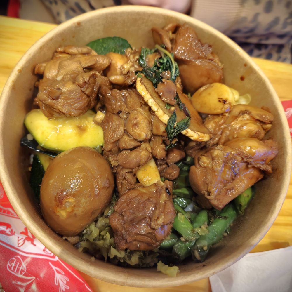 Bento 886 - Three cup chicken bento - Taiwanese Near Me - Markham, Ontario Bento 886 - Three cup chicken bento - Taiwanese Near Me - Markham, Ontario