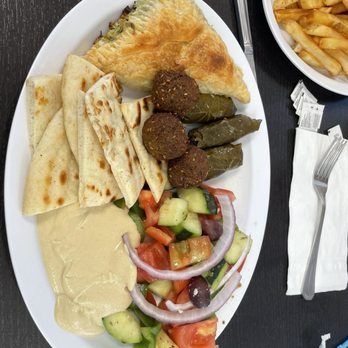 Yiassoo - Yiassoo Veggie Plate - Greek Near Me - Cupertino, California Yiassoo - Yiassoo Veggie Plate - Greek Near Me - Cupertino, California