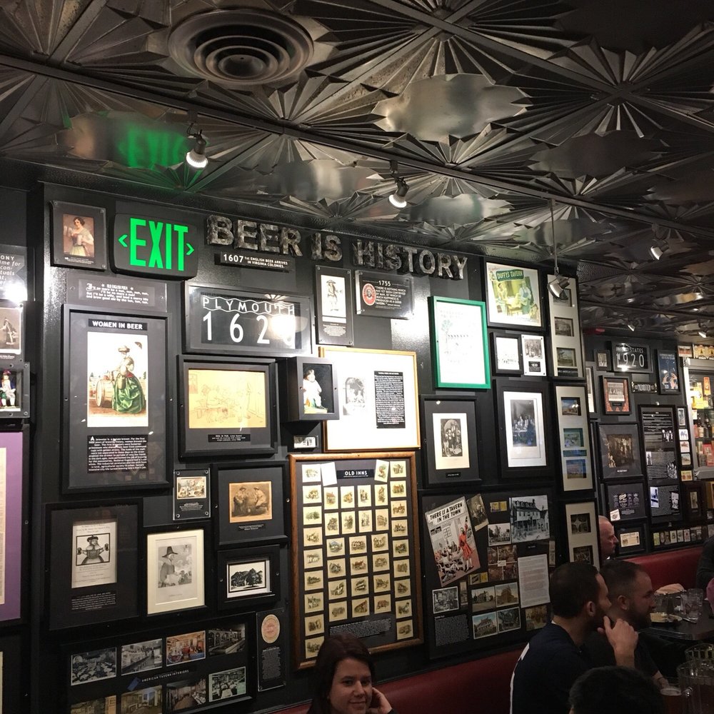 Pike Brewing Company - One of the many famed walls - Brewpubs Near Me - Seattle, Washington