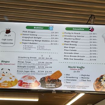 Xiao Xiao Tea - Menu - Bubble Tea Near Me - Logan, Utah