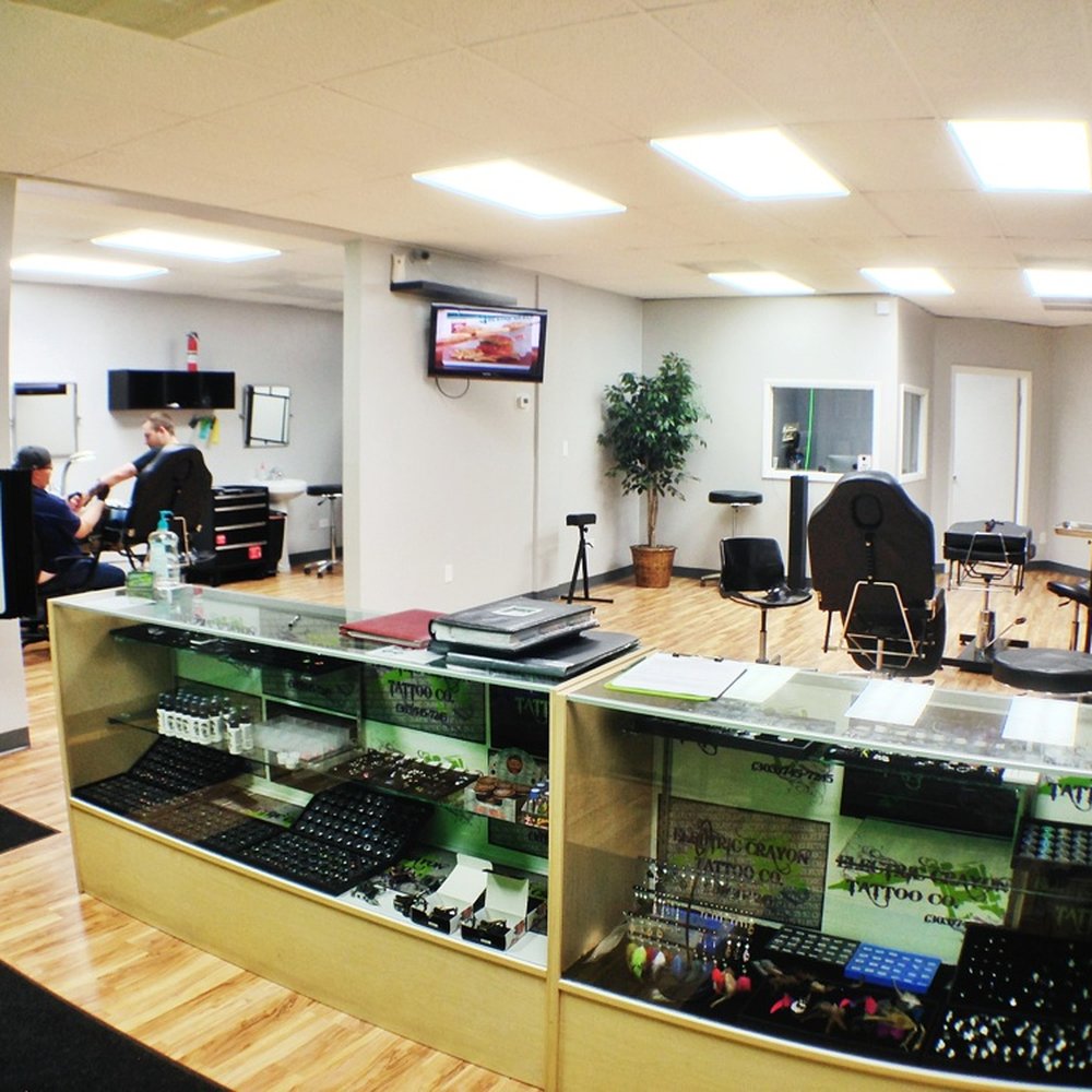 The Electric Crayon Tattoo - Remodeled in February 2013. - Tattoo Near Me - Aurora, Colorado