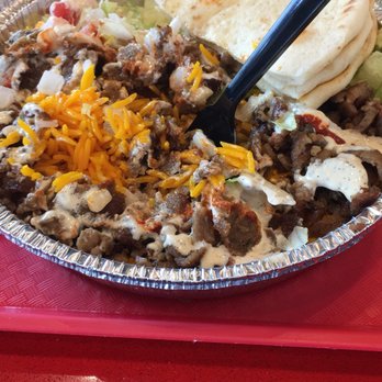 The Halal Guys - Beef gyro - Halal Near Me - Tustin, California