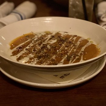 Engine Room - Sweet potato bisque, pistachios & creme fraiche - Southern Near Me - Mystic, Connecticut