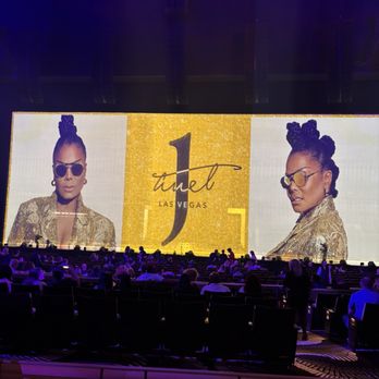 Janet Jackson - Inside the theater at Resorts World - Musicians Near Me - Las Vegas, Nevada