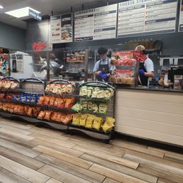 Clean ordering counter.