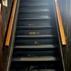 McSwiggan's Pub - Treacherous Stairs To The Bathrooms (07/08/23). @McSwiggansHoboken #Hoboken #NewJersey #IrishPub #Pub #Drinking