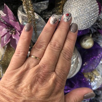 OMG Nails & Spa - My adorable Christmas nails. - Nail Salons Near Me - Chandler, Arizona OMG Nails & Spa - My adorable Christmas nails. - Nail Salons Near Me - Chandler, Arizona