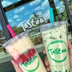 Tastea - Try our Ooh La La or Matcha Milk Tea today!