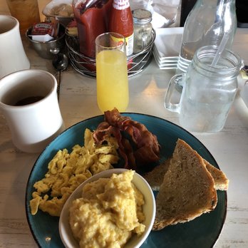 Amelia's - Amelia's Breakfast Platter with mimosa and coffee. - Breakfast & Brunch Near Me - Ocean Isle Beach, North Carolina Amelia's - Amelia's Breakfast Platter with mimosa and coffee. - Breakfast & Brunch Near Me - Ocean Isle Beach, North Carolina