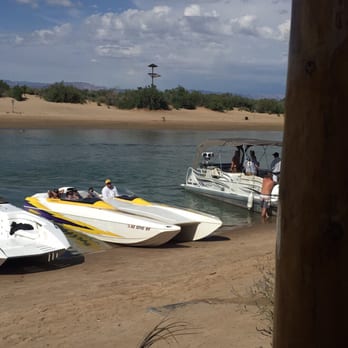 Pirate Cove Resort - View from restruant - RV Rental Near Me - Needles, California