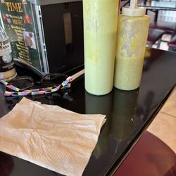 Taco Time Mexican Grill - Your side sauces.
