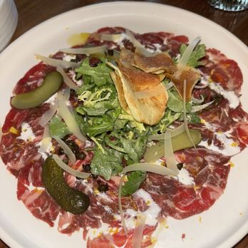Saltbreaker - Beef carpaccio 4/5 pretty good but didn't blow my mind - Cocktail Bars Near Me - Alameda, California