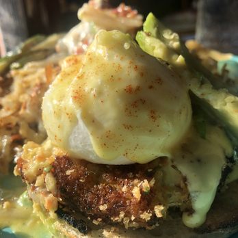 Little Cheerful Cafe - Crab cake Benedict. So good! - Breakfast & Brunch Near Me - Bellingham, Washington Little Cheerful Cafe - Crab cake Benedict. So good! - Breakfast & Brunch Near Me - Bellingham, Washington