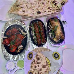 Shirazi Karahi - Cheese kebabs were the best